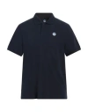 North Sails Man Polo Shirt Navy Size Xxl Cotton