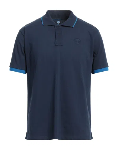 North Sails Polo Shirts In Navy Blue