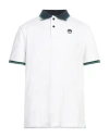 North Sails Man Polo Shirt White Size Xl Cotton