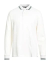 North Sails Man Polo Shirt White Size Xl Cotton