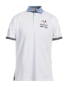 North Sails Man Polo Shirt White Size Xxs Cotton In White