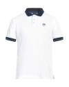 North Sails Man Polo Shirt White Size Xs Cotton