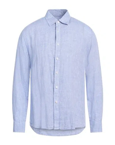 North Sails Man Shirt Light Blue Size Xl Linen