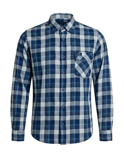 North Sails Man Shirt Slate Blue Size Xs Cotton
