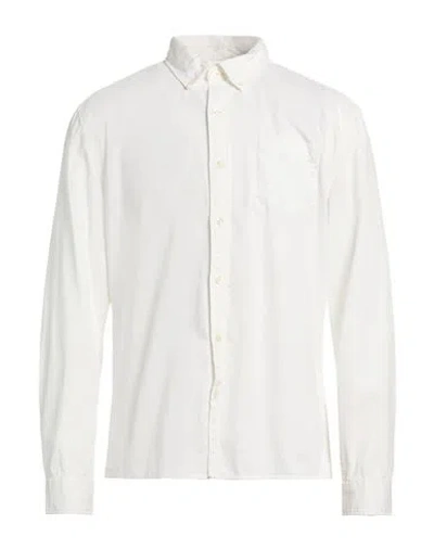 North Sails Man Shirt White Size L Cotton In Neutral