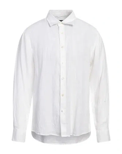 North Sails Man Shirt White Size Xl Linen