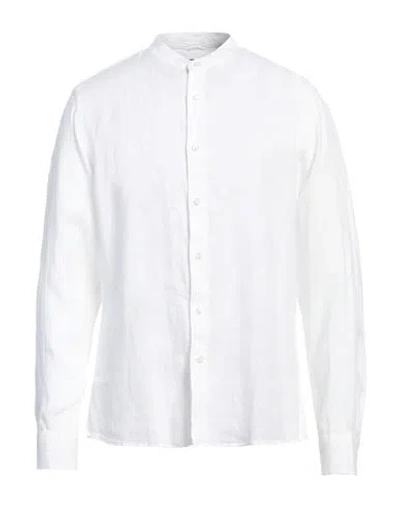 North Sails Man Shirt White Size Xxl Linen