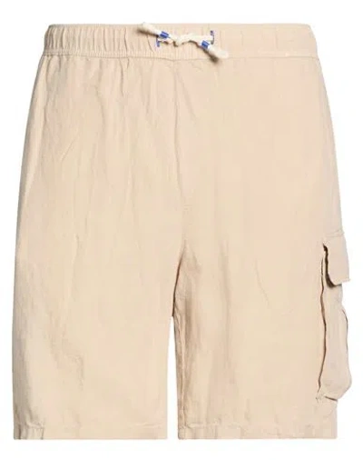 North Sails Man Shorts & Bermuda Shorts Beige Size 34 Linen In Neutral