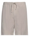 North Sails Man Shorts & Bermuda Shorts Light Grey Size 34 Cotton, Linen, Elastane In Grey