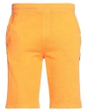 North Sails Man Shorts & Bermuda Shorts Orange Size M Cotton