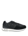 North Sails Man Sneakers Black Size 9 Leather, Textile Fibers In Black