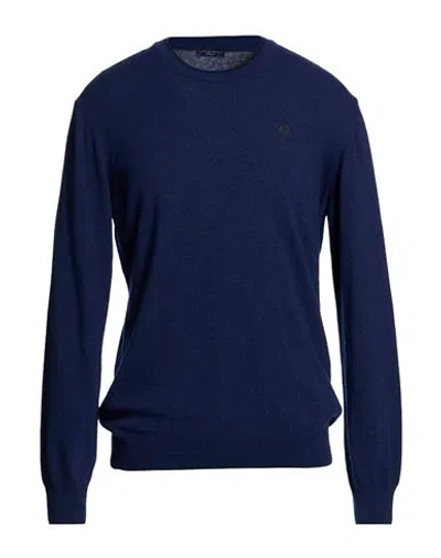 North Sails Man Sweater Blue Size Xl Polyamide, Viscose, Wool, Cashmere
