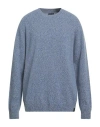 North Sails Man Sweater Blue Size Xl Wool, Cashmere