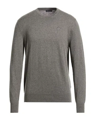 North Sails Man Sweater Grey Size S Cotton, Wool In Gray