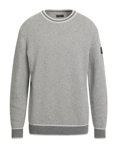 North Sails Man Sweater Grey Size Xxl Wool, Polyamide