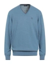 North Sails Man Sweater Light Blue Size Xxl Polyamide, Wool, Viscose, Cashmere