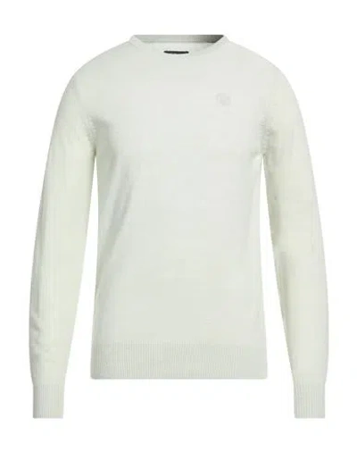 North Sails Man Sweater Light Grey Size Xs Wool, Nylon In Pattern