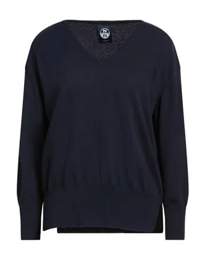 North Sails Man Sweater Midnight Blue Size S Polyamide, Viscose, Wool, Cashmere