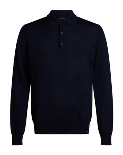 North Sails Man Sweater Midnight Blue Size S Wool