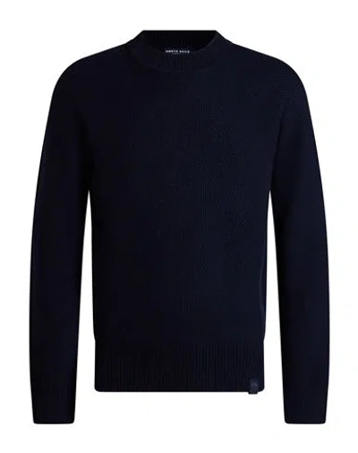 North Sails Man Sweater Navy Size Xs Polyamide, Wool, Viscose, Cashmere In Multi