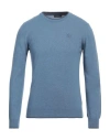 North Sails Man Sweater Pastel Blue Size Xxl Polyamide, Wool, Viscose, Cashmere