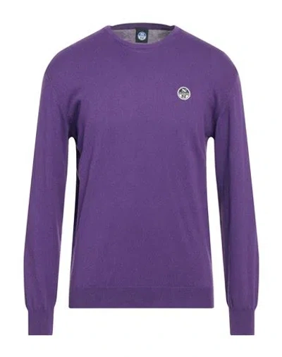 North Sails Sweaters In Purple