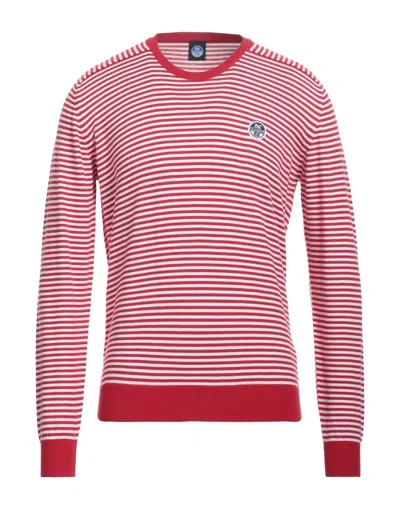 North Sails Sweaters In Red