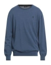 North Sails Man Sweater Slate Blue Size Xl Polyamide, Wool, Viscose, Cashmere