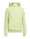 North Sails Man Sweatshirt Lime Green Size Xxs Cotton, Nylon