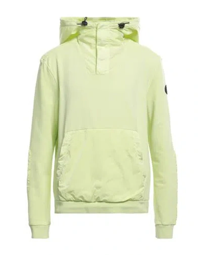 North Sails Man Sweatshirt Acid Green Size Xxs Cotton, Nylon