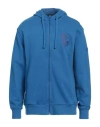 North Sails Man Sweatshirt Azure Size L Cotton