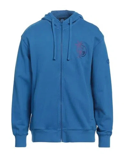 North Sails Man Sweatshirt Azure Size L Cotton