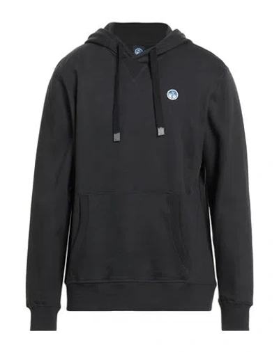 North Sails Man Sweatshirt Black Size Xl Cotton