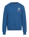 North Sails Man Sweatshirt Blue Size L Cotton