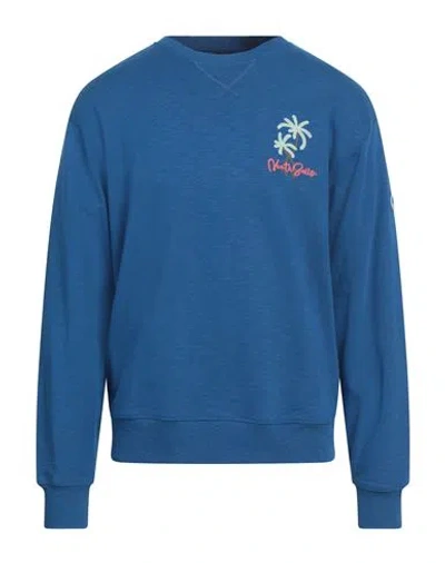 North Sails Man Sweatshirt Blue Size L Cotton
