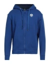 North Sails Man Sweatshirt Blue Size S Cotton, Polyester