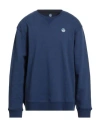 North Sails Man Sweatshirt Blue Size Xl Cotton