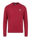 North Sails Man Sweatshirt Brick Size S Cotton, Polyester In Red