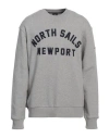 North Sails Man Sweatshirt Grey Size Xl Cotton