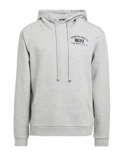 North Sails Man Sweatshirt Grey Size Xl Cotton, Polyester