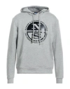 North Sails Man Sweatshirt Grey Size Xl Cotton, Polyester In Grey