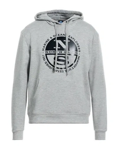 North Sails Man Sweatshirt Grey Size Xl Cotton, Polyester