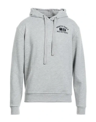 North Sails Man Sweatshirt Grey Size Xl Viscose, Nylon, Elastane