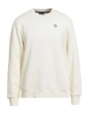 North Sails Man Sweatshirt Ivory Size Xl Cotton In White
