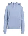 North Sails Man Sweatshirt Light Blue Size M Cotton, Nylon