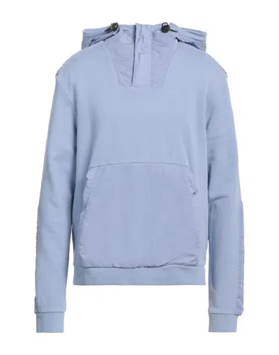 North Sails Man Sweatshirt Light Blue Size M Cotton, Nylon