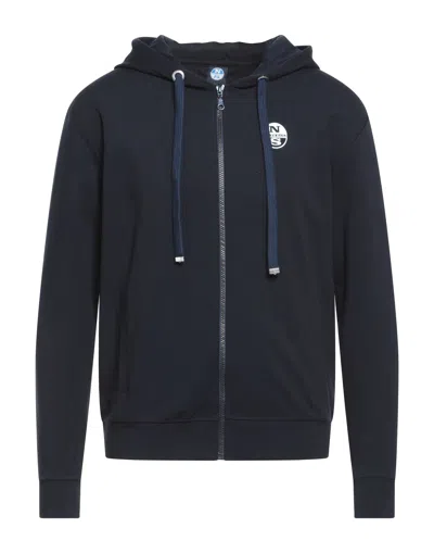 North Sails Sweatshirts In Blue