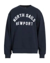 North Sails Man Sweatshirt Midnight Blue Size Xl Cotton