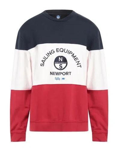 North Sails Man Sweatshirt Midnight Blue Size Xl Cotton