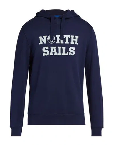 North Sails Man Sweatshirt Navy Size Xs Cotton